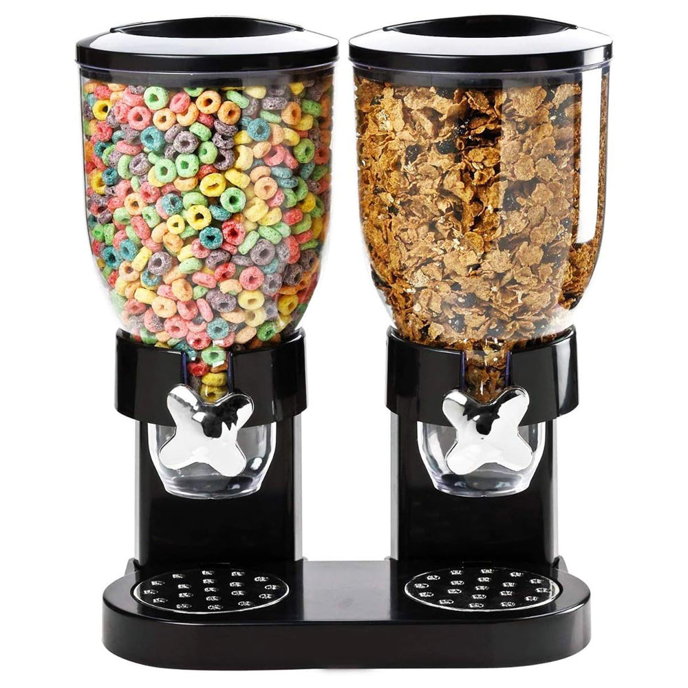 Double Cereal & Dry Food Dispenser