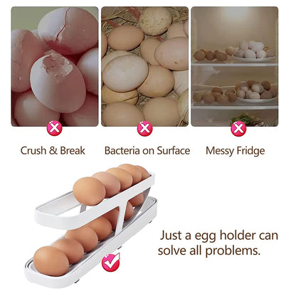2 Tier Rolling Egg Dispenser