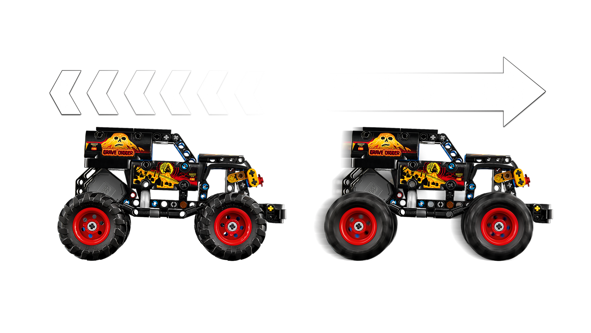 Monster Jam™ Grave Digger™ Fire and Ice