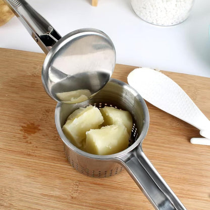 Heavy-duty Stainless Steel Potato Ricer