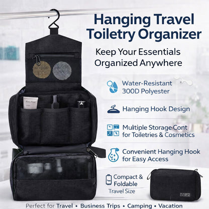 Danny Go Hanging Toiletry Wash Bag with Hook DT008
