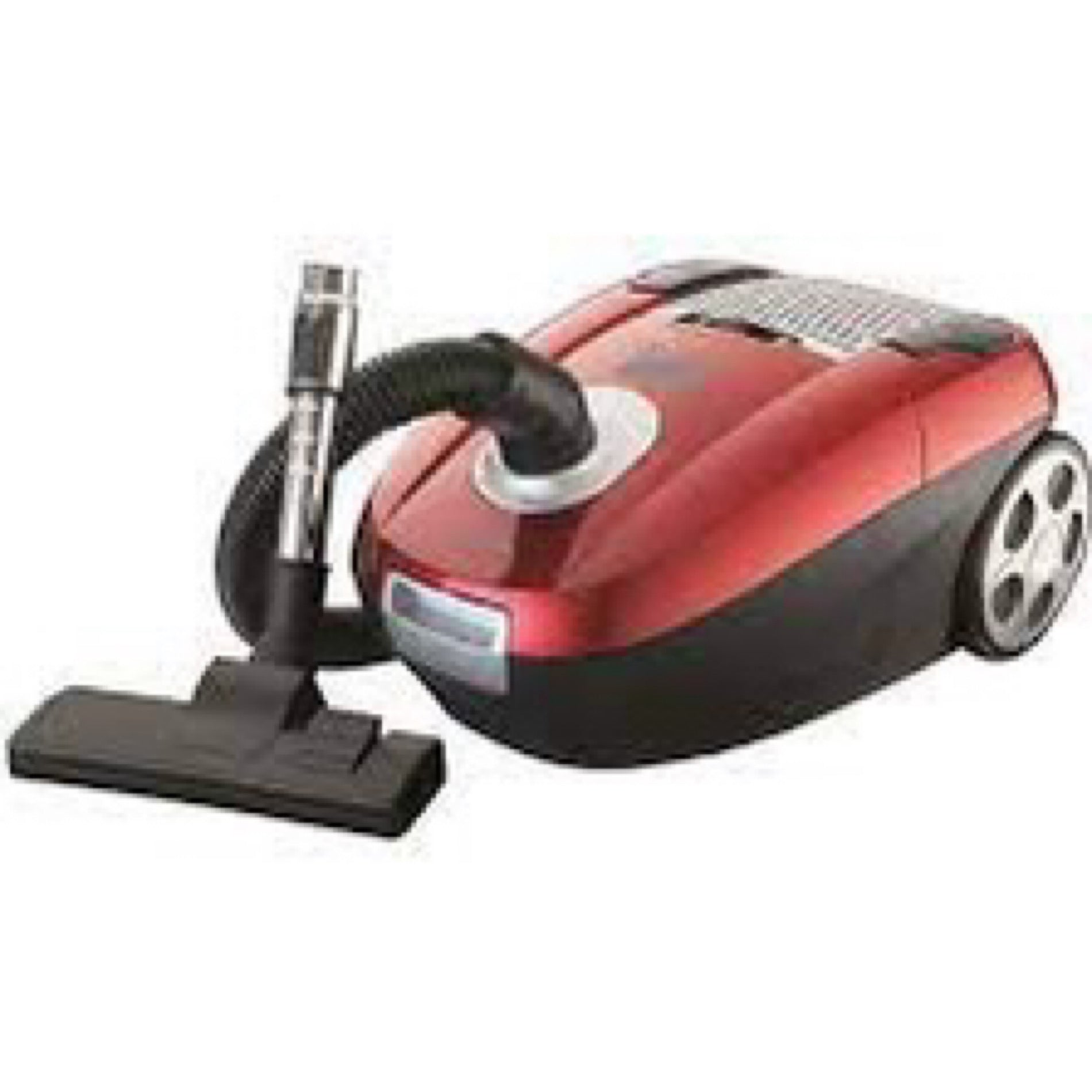 Dual Bag & Bagless Vacuum Cleaner ,Red,2400W