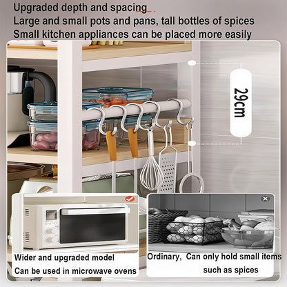 Kitchen Organizer Shelf – 5-Tier Freestanding Utility Storage Rack