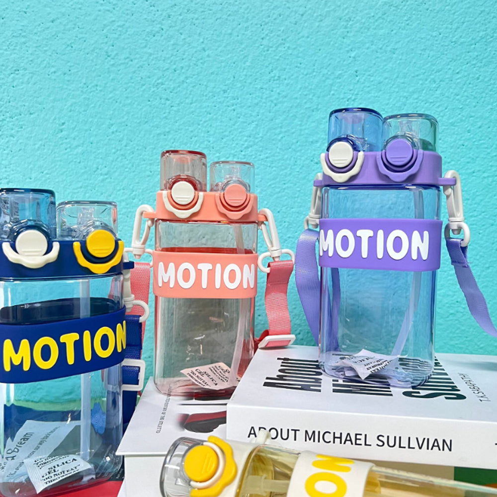 550ML Kids School Water Bottle with Straw