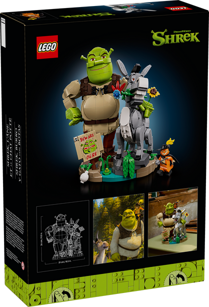 Shrek, Donkey & Puss in Boots