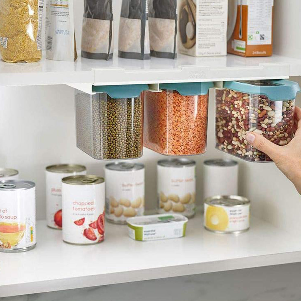 Under-Shelf Food Storage Container Set of 3 Pcs