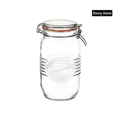 Danny Home Small Glass Spice Jar 11.5cm