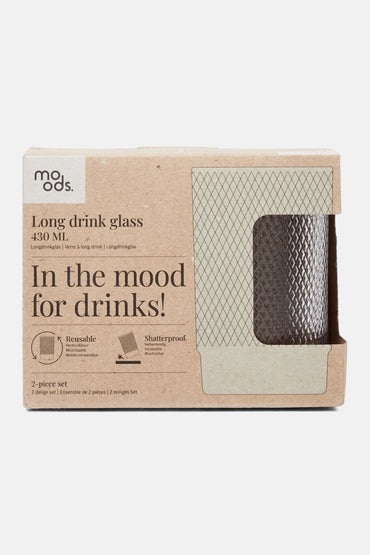 Long Drink Glass 430 "ml" By Moods