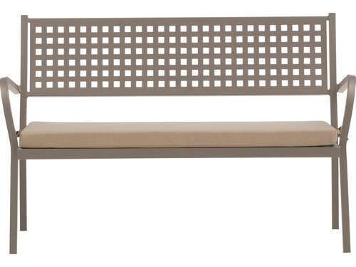 Alice two-Seater outdoor sofa- Powder Coating – Made in Italy