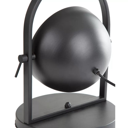 Nino Germany OLE Table Lamp – Rotatable Matte Black & Gold Designer Accent Light