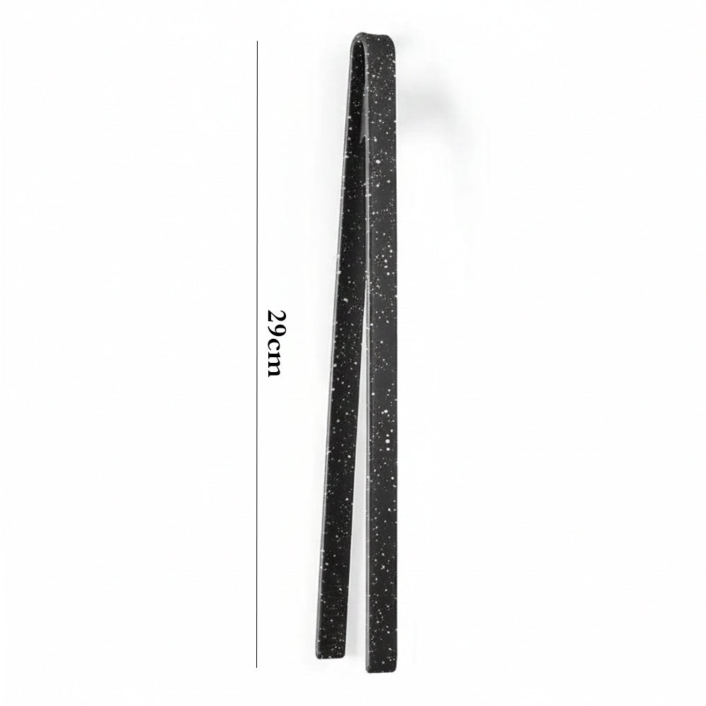 Premium Silicone tong for cooking Black Granite 29cm