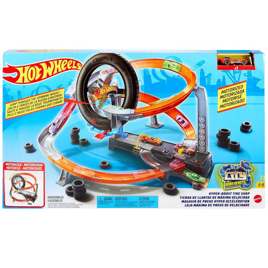 Hotwheels Hyper-Boost Tire Shop