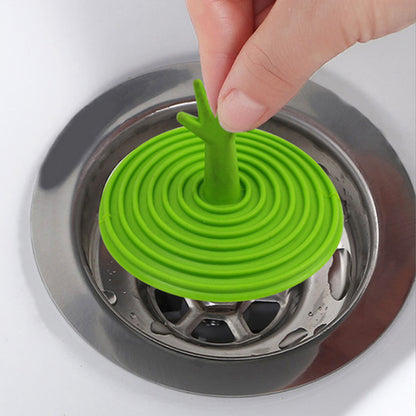 2-Pieces Rubber Plug Drain Stopper