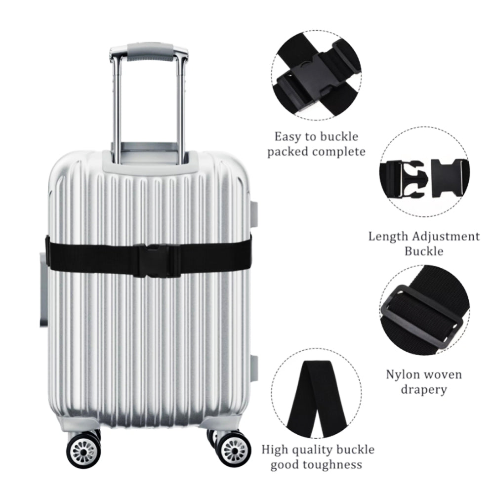 1-Piece Luggage Straps Suitcase Tag