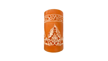 LED Christmas Candle Orange