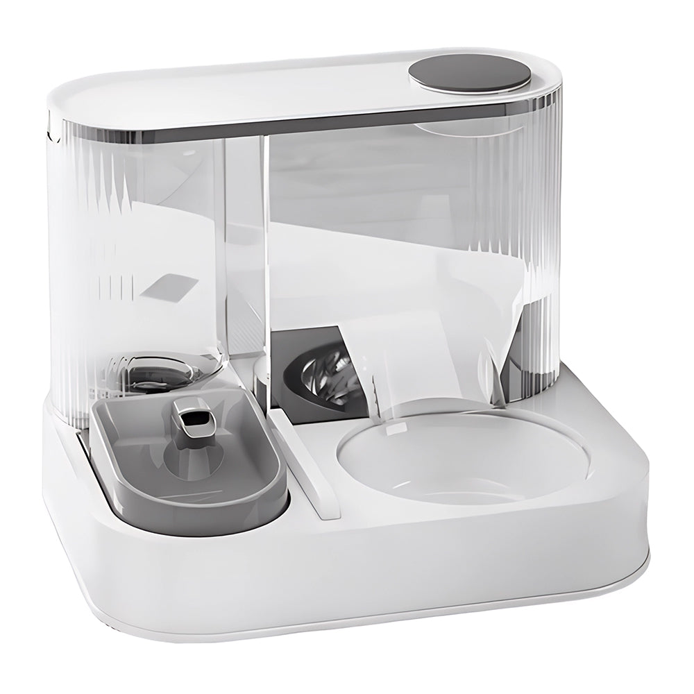 2-in-1 Pet Feeder & Water Dispenser