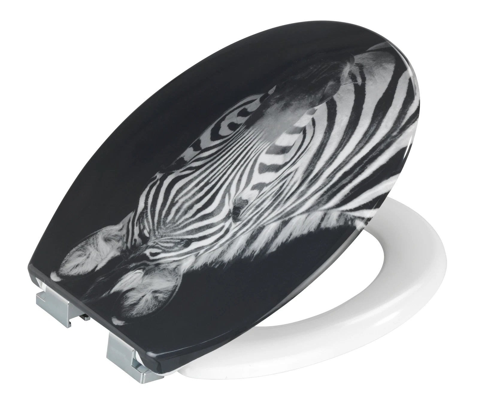 Toilet Seat Zebra  by Wenko.de