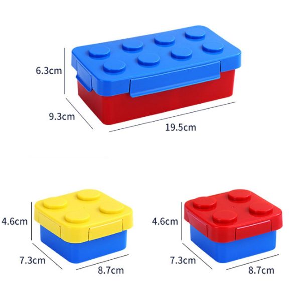 Brick Design Stackable Lunch Box Container