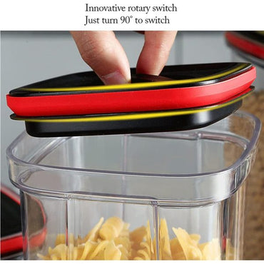 7-Pieces Airtight Food Storage Containers for Kitchen With Lock