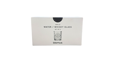 Amilio Water / Whiskey Glass – 2 pieces By Blomus