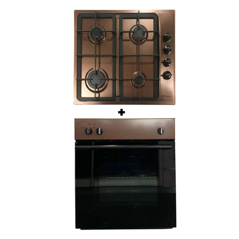 Bompani Built-In Oven + Built-In Hob 60 CM Bronze