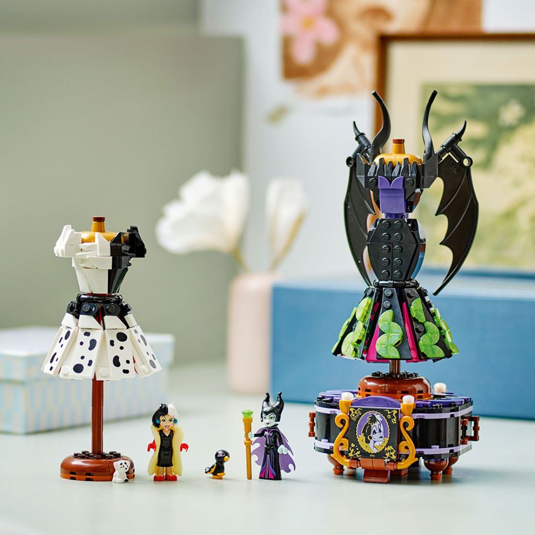Lego Disney Maleficent & Cruella De Vil Dresses Set