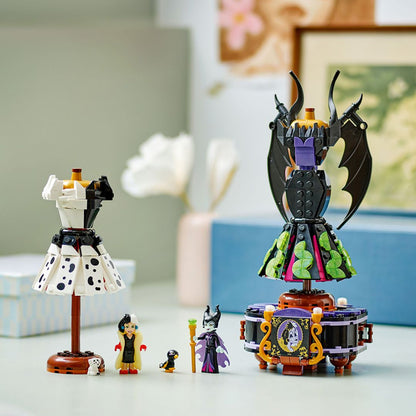Lego Disney Maleficent & Cruella De Vil Dresses Set