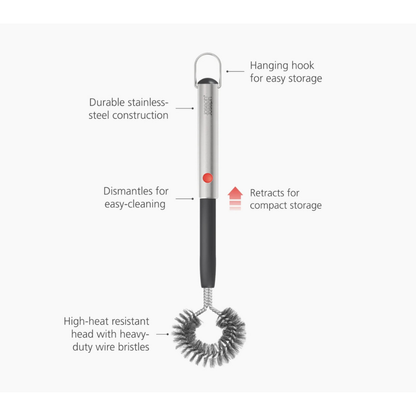 Grillout BBQ cleaning brush By Joseph Joseph