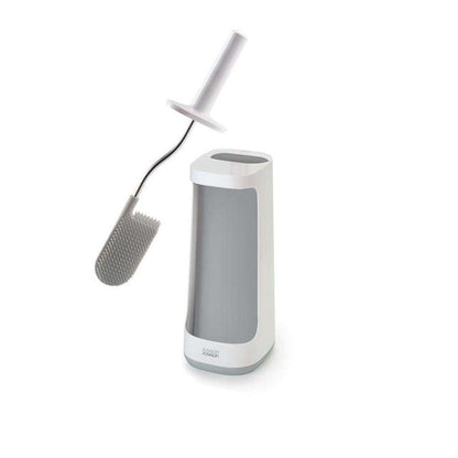 Flex Plus Toilet Brush With Storage Caddy – Grey By Joseph Joseph