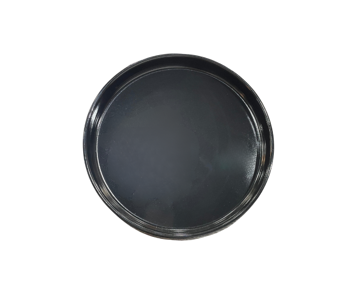 Migros Round Black Grill Drip Tray
