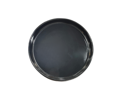Migros Round Black Grill Drip Tray