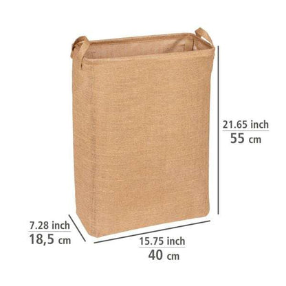 Wenko Square Juna Laundry Jute Basket