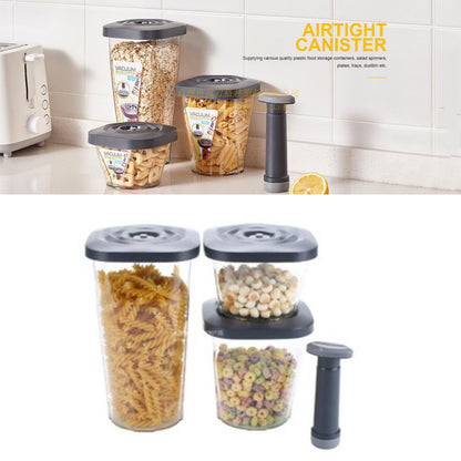3 PCS Food Storage Container with Vacuum Sealed Set