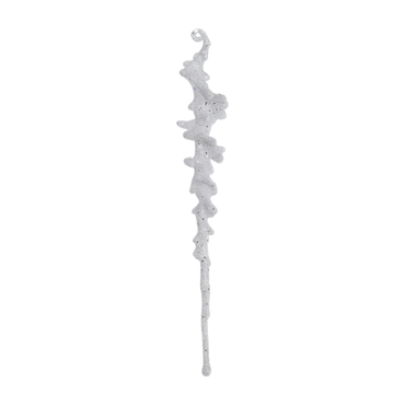 25 cm glittery icicle ornament (KAEMINGK)