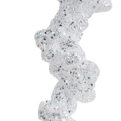 25 cm glittery icicle ornament (KAEMINGK)