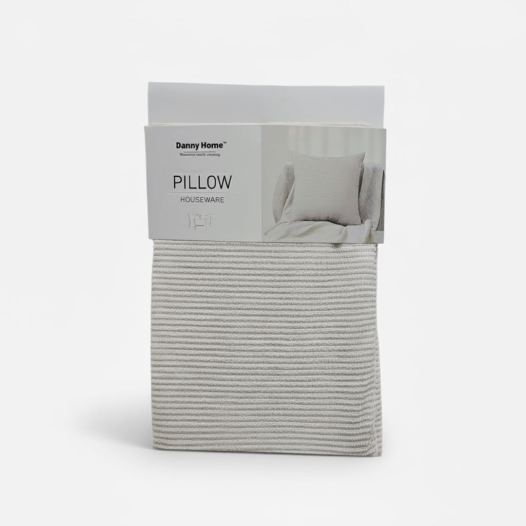 Danny Home Cotton Corduroy Cushion – off-white 50x50cm