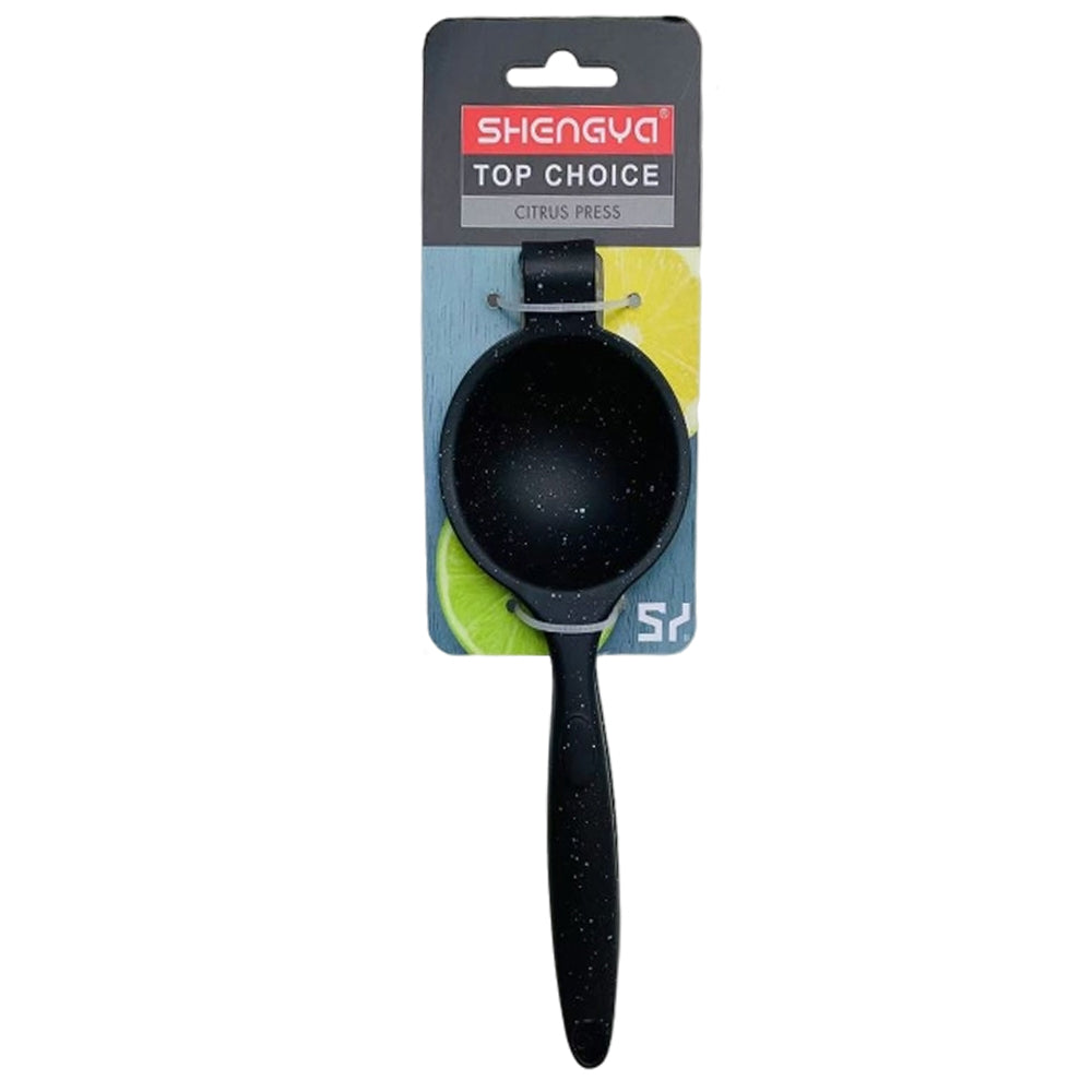 Premium Metal Lemon Squeezer Black Granite