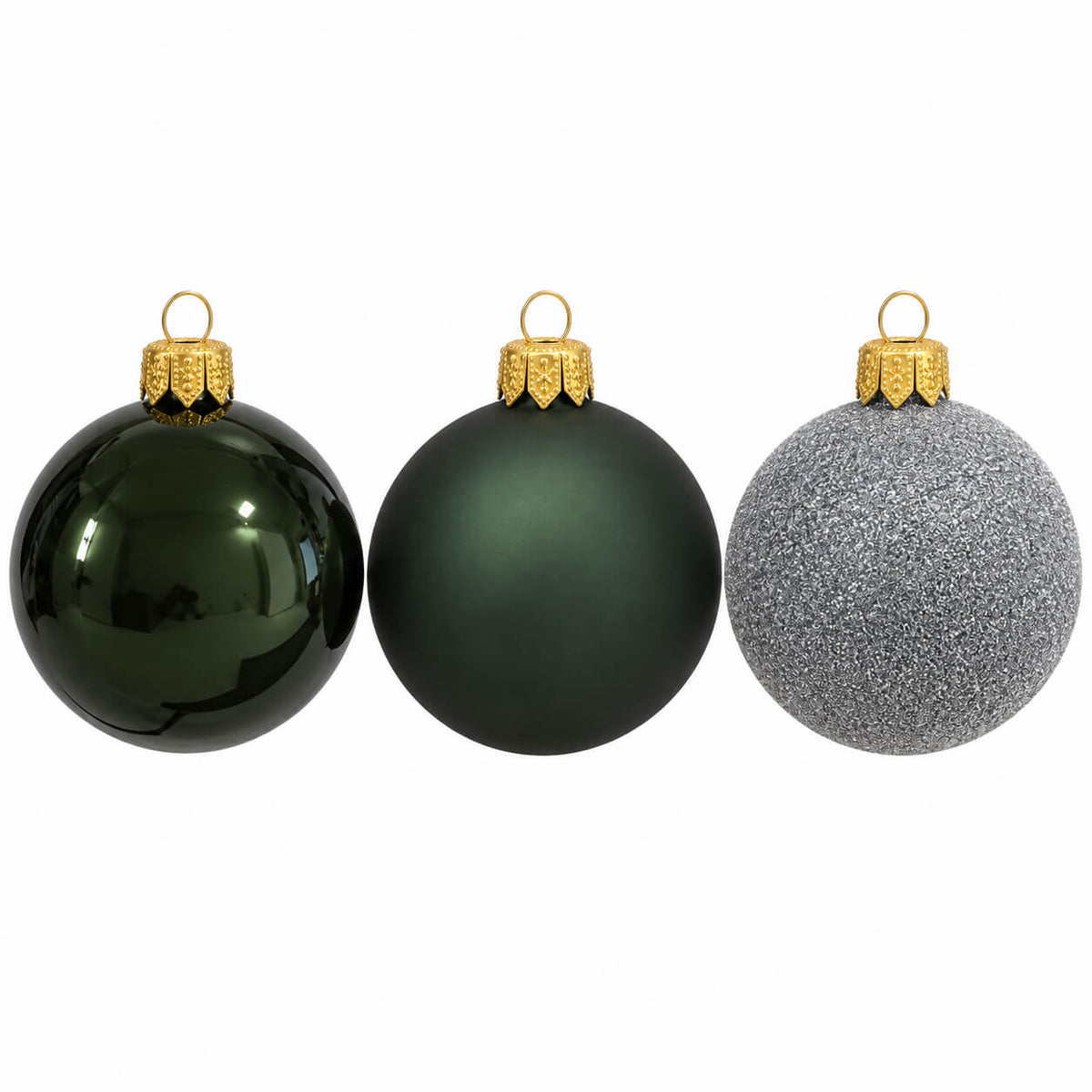 Micasa Christmas Baubles – Set of 3