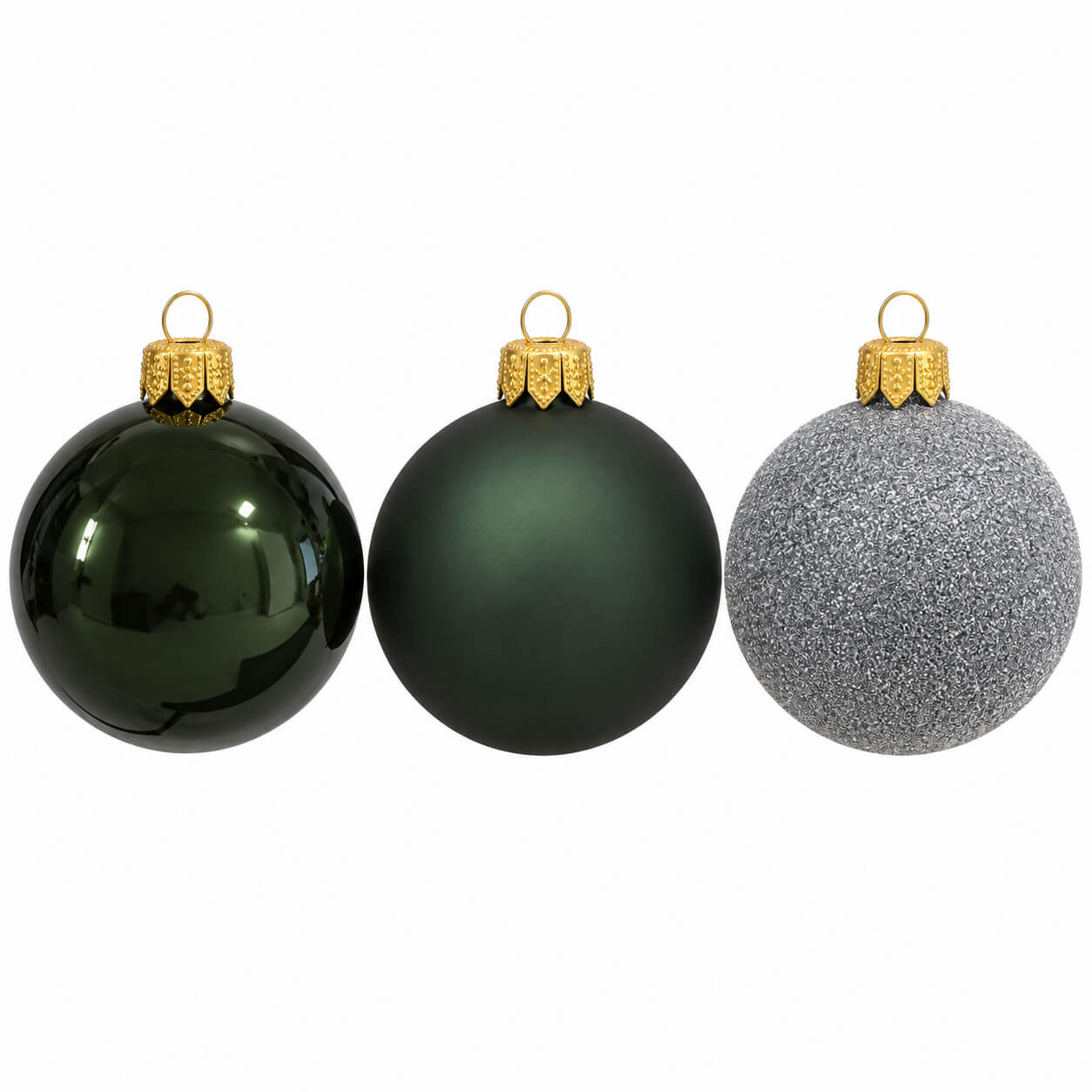 Micasa Christmas Baubles – Set of 3