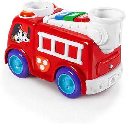 Bright Starts 52137 Hab Roll & Pop Fire Truck