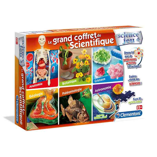 Clementoni 6in1 Science Games S&G French