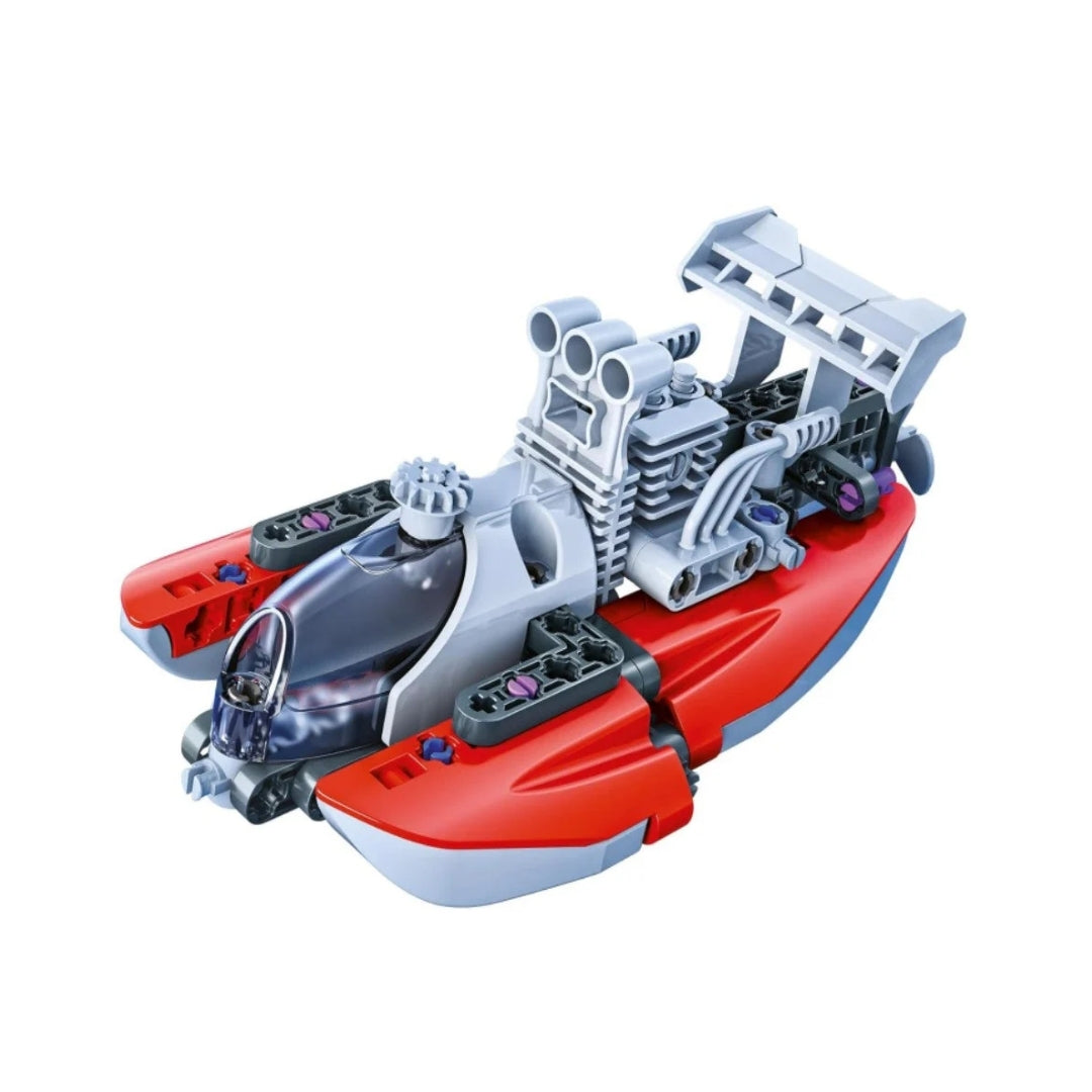 Clementoni My Mechanical Workshop Drag Boat (French)