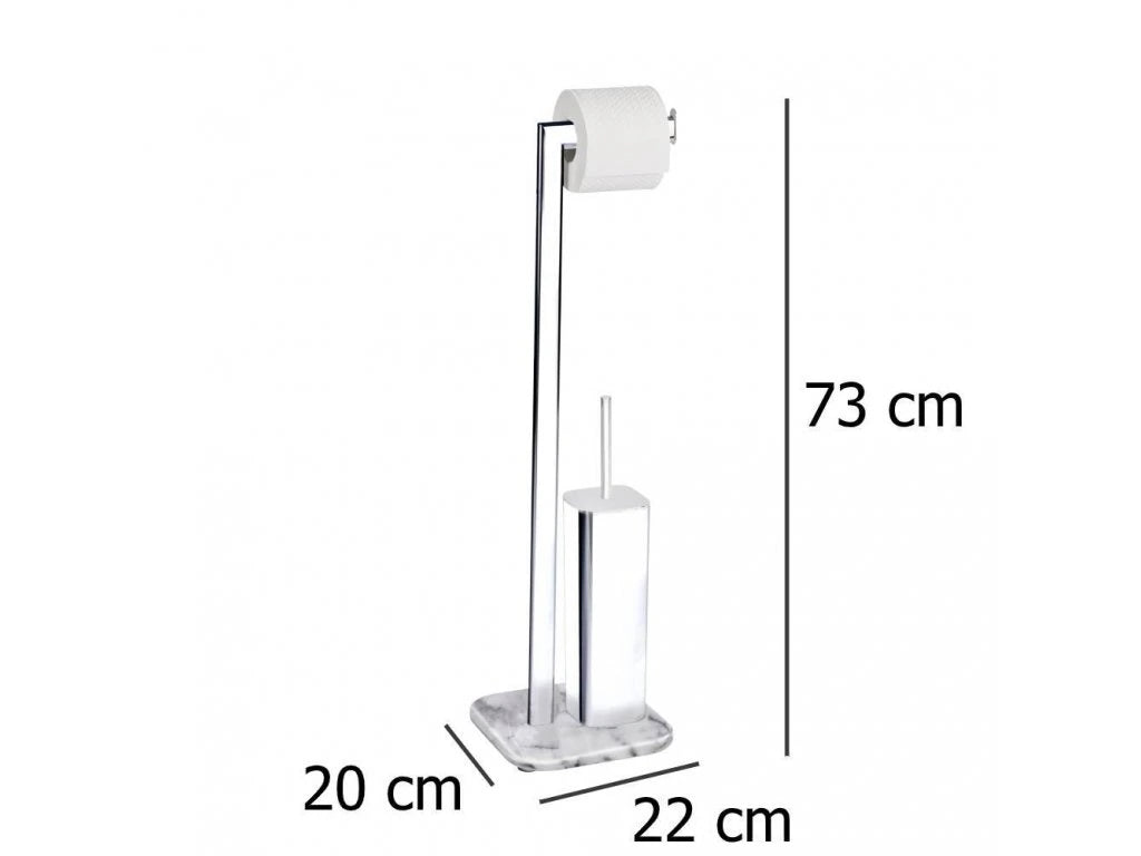 Marble stand-alone toilet set Onyx By Wenko.de