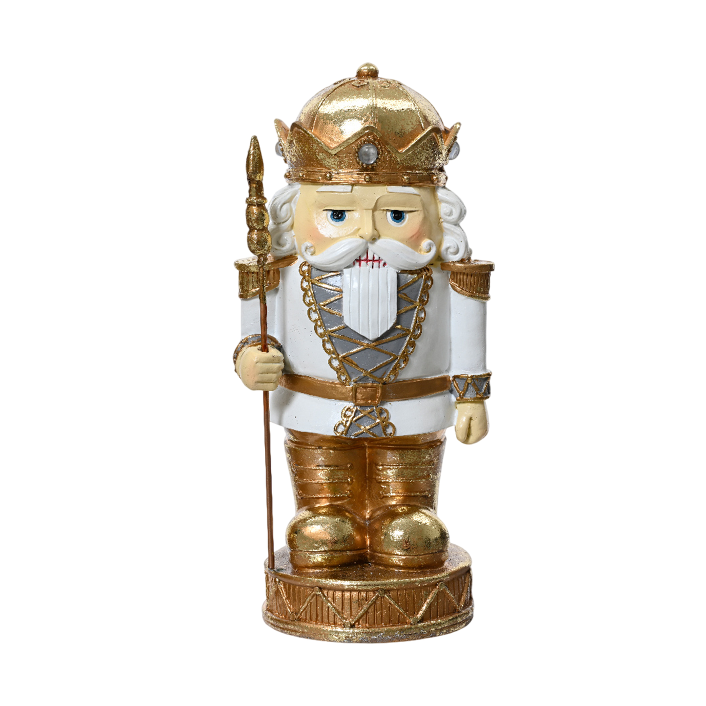 Nutcracker polyresin 1 pc - 27cm (KAEMINGK)