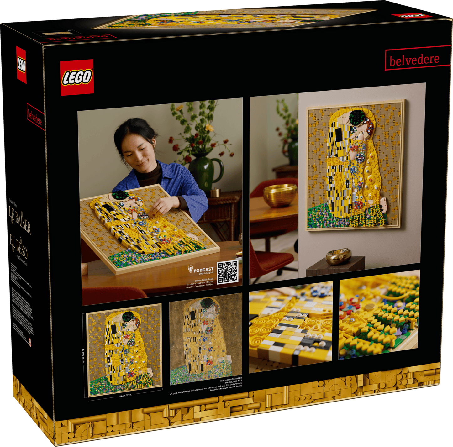 LEGO Art - Gustav Klimt The Kiss - 31221