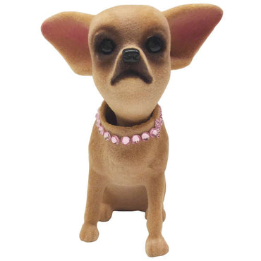 Nodding Figurine Chihuahua brown By Kare Design