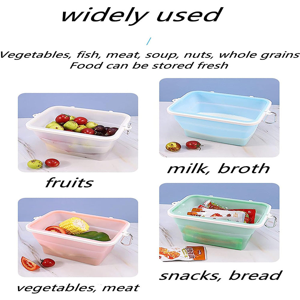 Food Grade Silicone Fresh-Keeping Bag – White