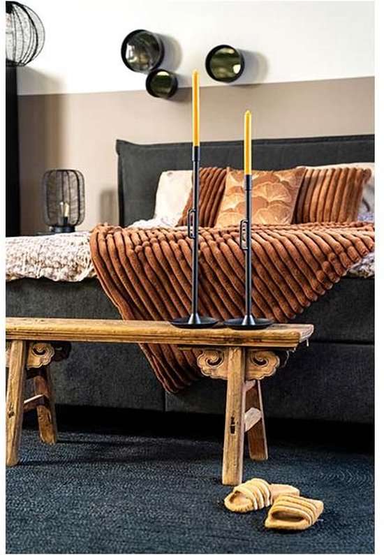 Candlestick Wick Large – Black by By-Boo