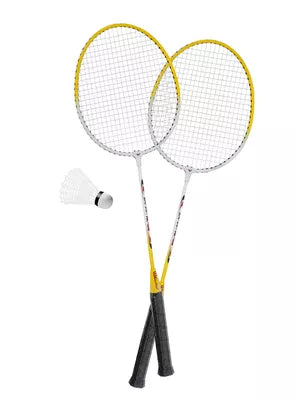 Badminton set-2 Rackets+3 Feather shuttlecock