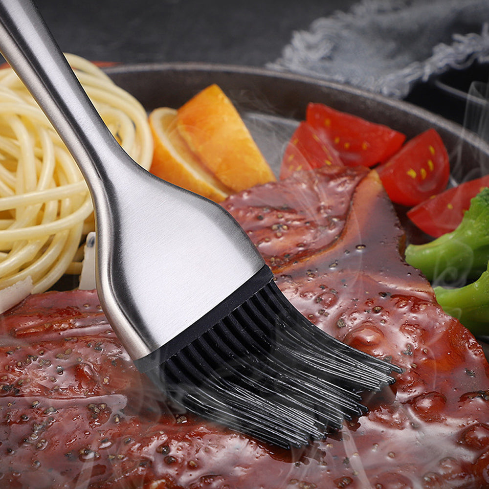 Stainless Steel Barbecue silicone brush
